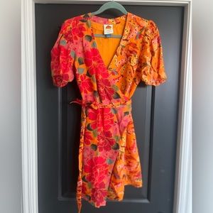 FARM Rio wrap dress size M